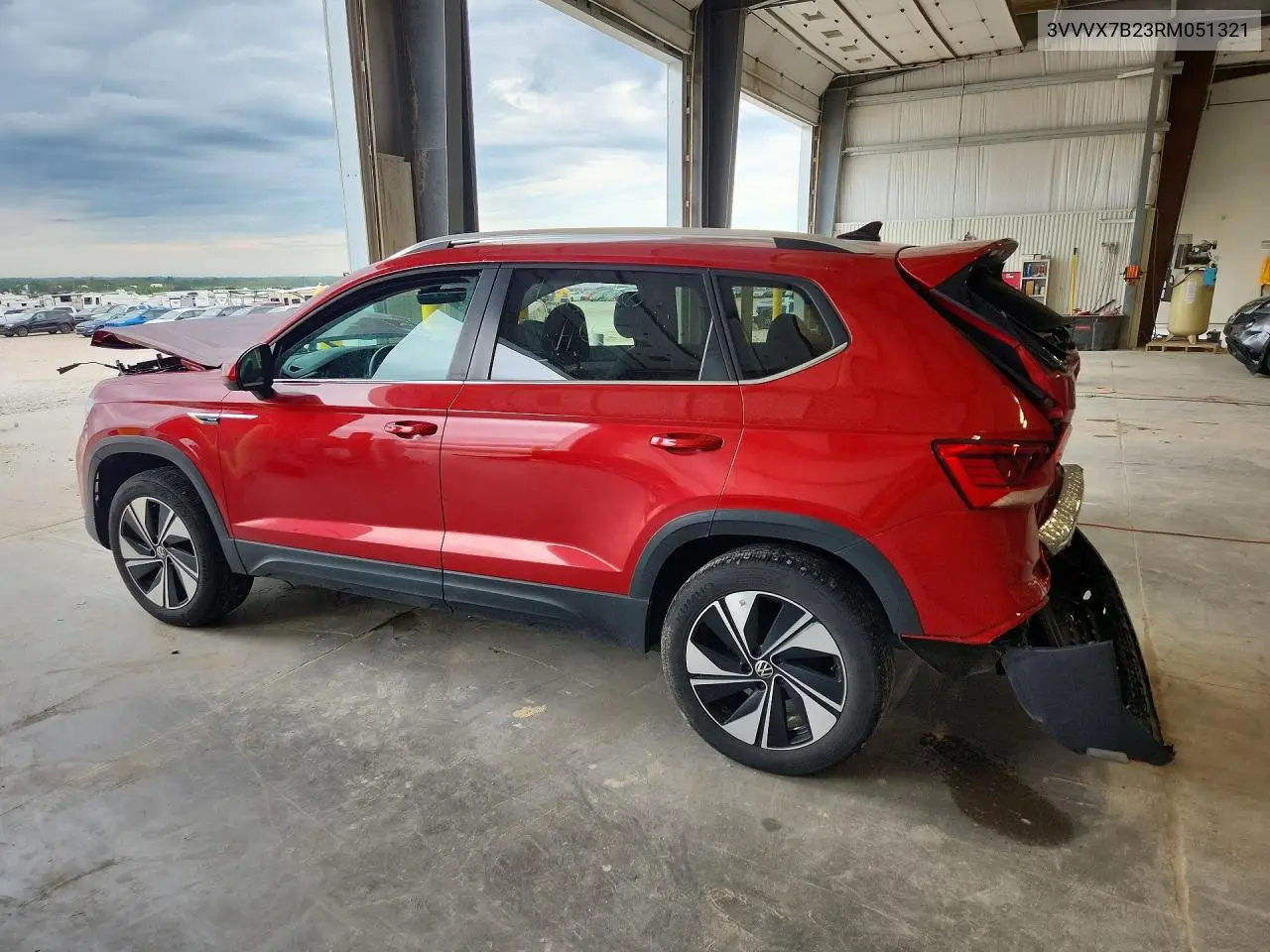 2024 Volkswagen Taos Se VIN: 3VVVX7B23RM051321 Lot: 58498676