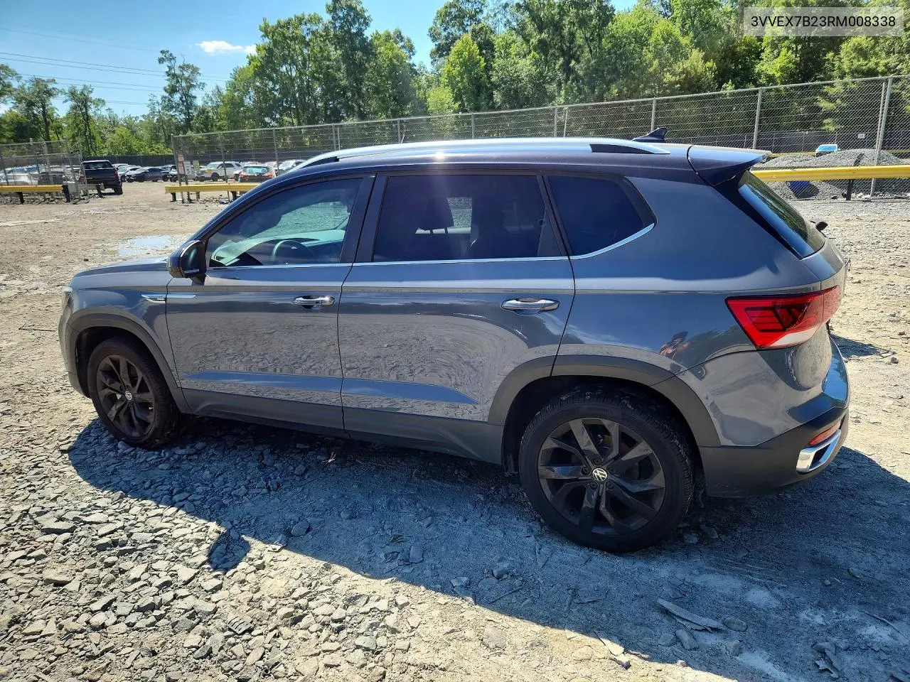 2024 Volkswagen Taos Se VIN: 3VVEX7B23RM008338 Lot: 58544706