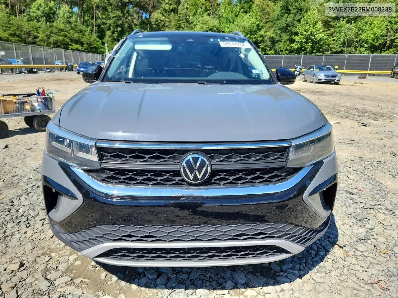 2024 Volkswagen Taos Se VIN: 3VVEX7B23RM008338 Lot: 58544706