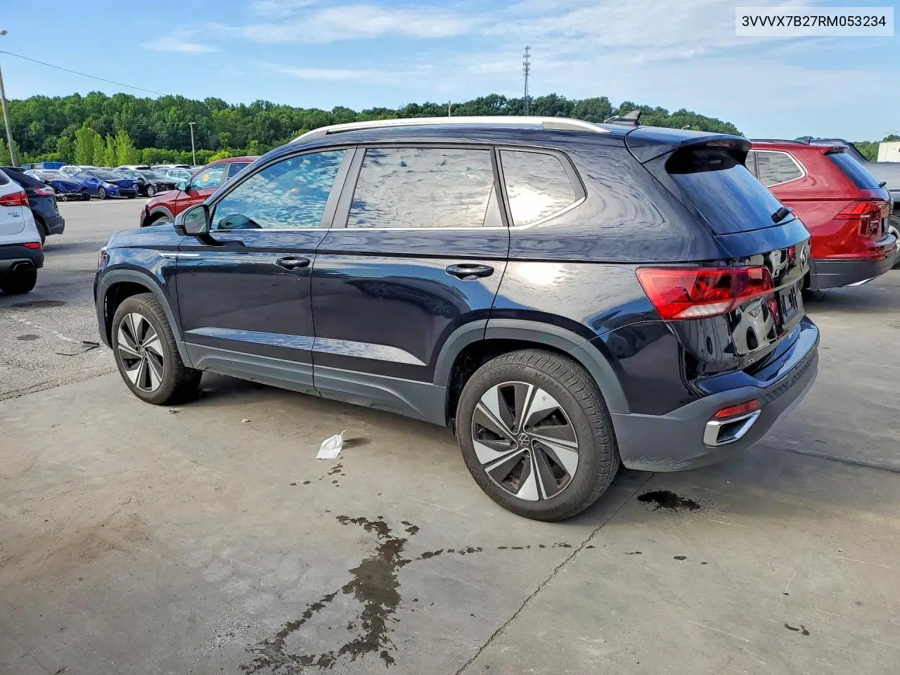 2024 Volkswagen Taos Se VIN: 3VVVX7B27RM053234 Lot: 58615696