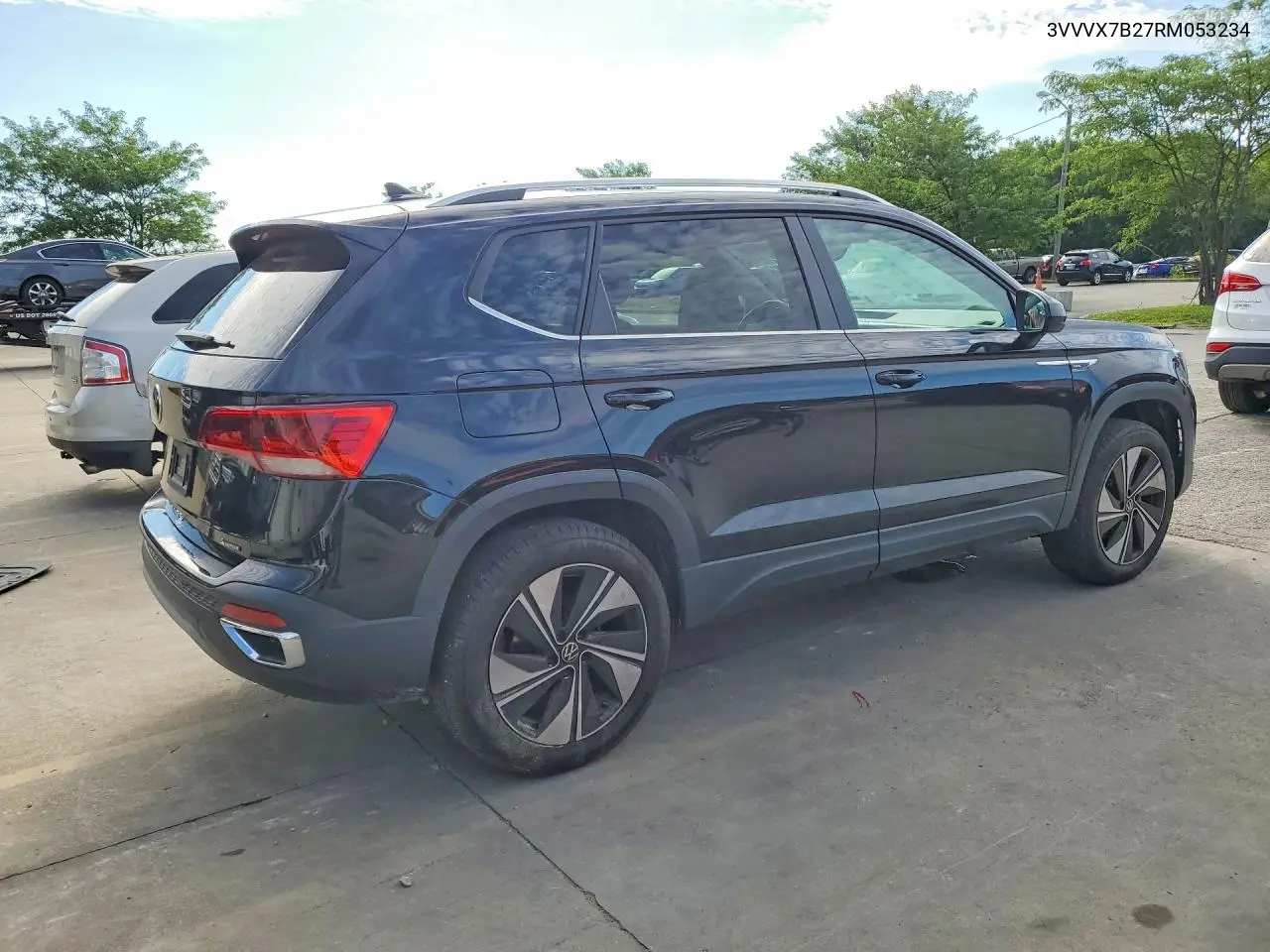 2024 Volkswagen Taos Se VIN: 3VVVX7B27RM053234 Lot: 58615696