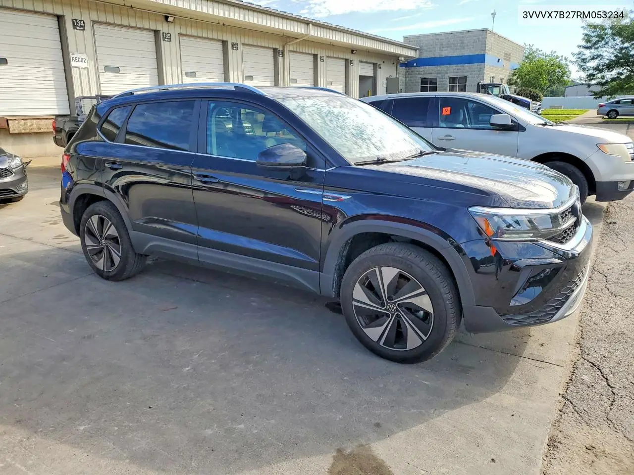 2024 Volkswagen Taos Se VIN: 3VVVX7B27RM053234 Lot: 58615696