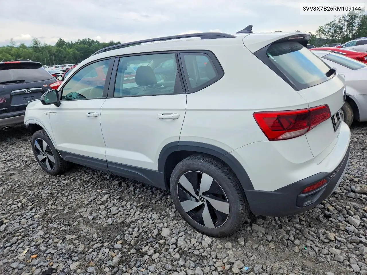 2024 Volkswagen Taos S VIN: 3VV8X7B26RM109144 Lot: 58751626