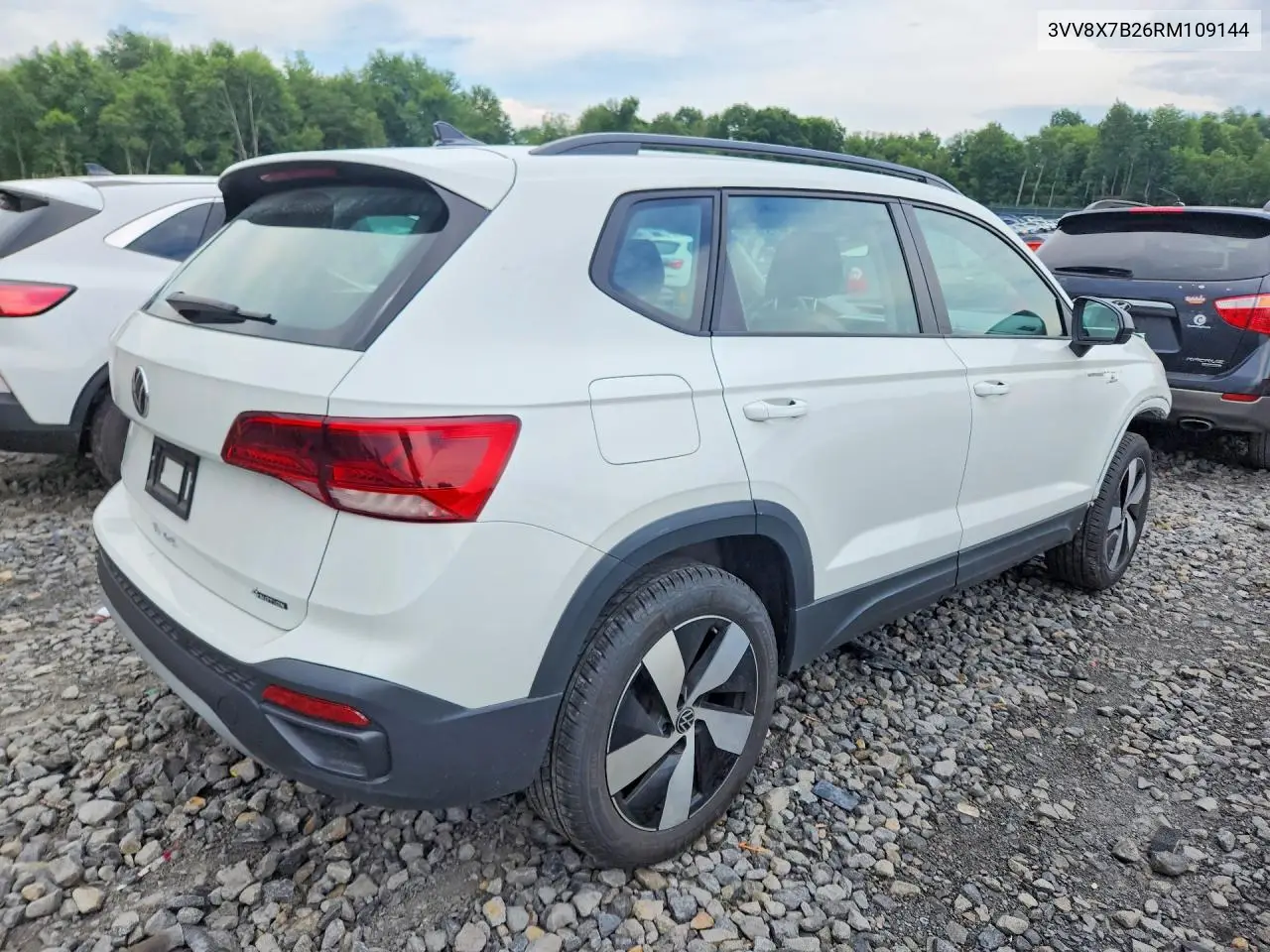 2024 Volkswagen Taos S VIN: 3VV8X7B26RM109144 Lot: 58751626