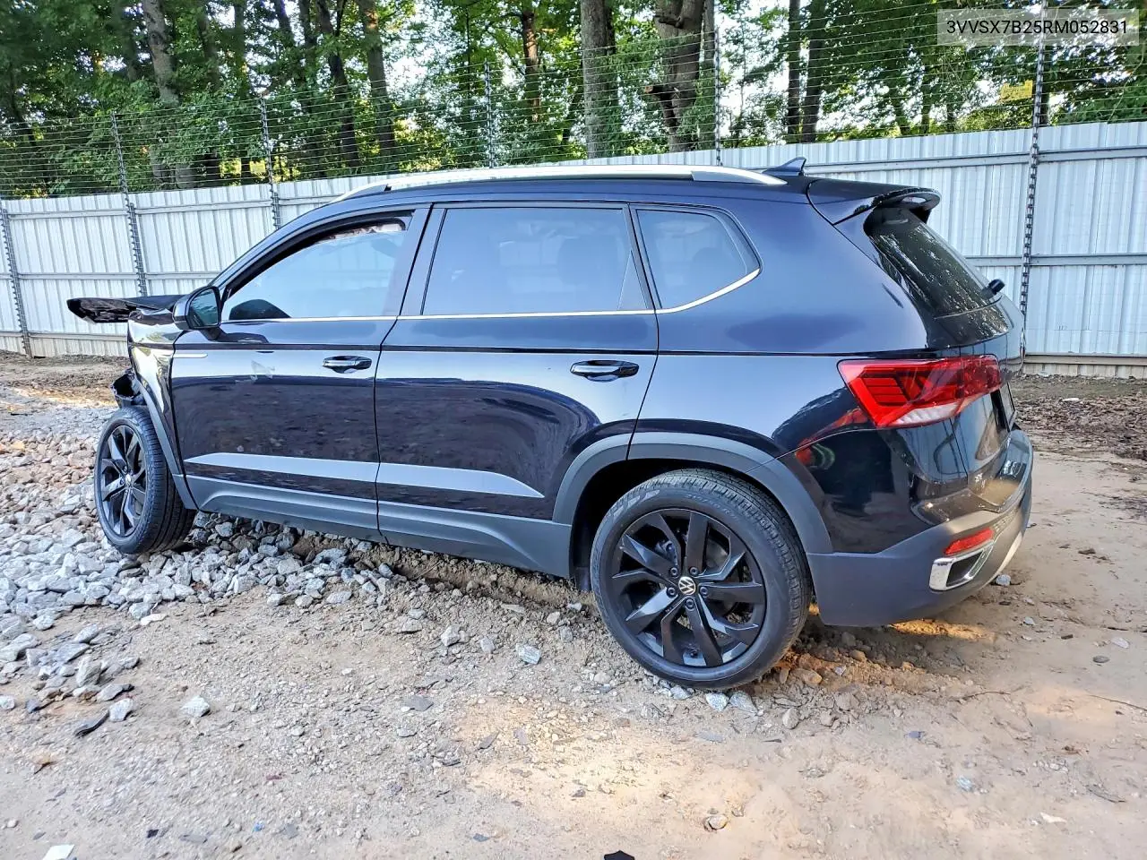2024 Volkswagen Taos Se VIN: 3VVSX7B25RM052831 Lot: 58772396