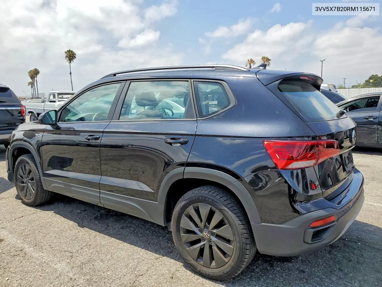 2024 Volkswagen Taos S VIN: 3VV5X7B20RM115671 Lot: 59160276