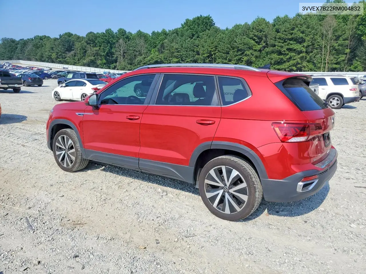 2024 Volkswagen Taos Se VIN: 3VVEX7B22RM004832 Lot: 59581866