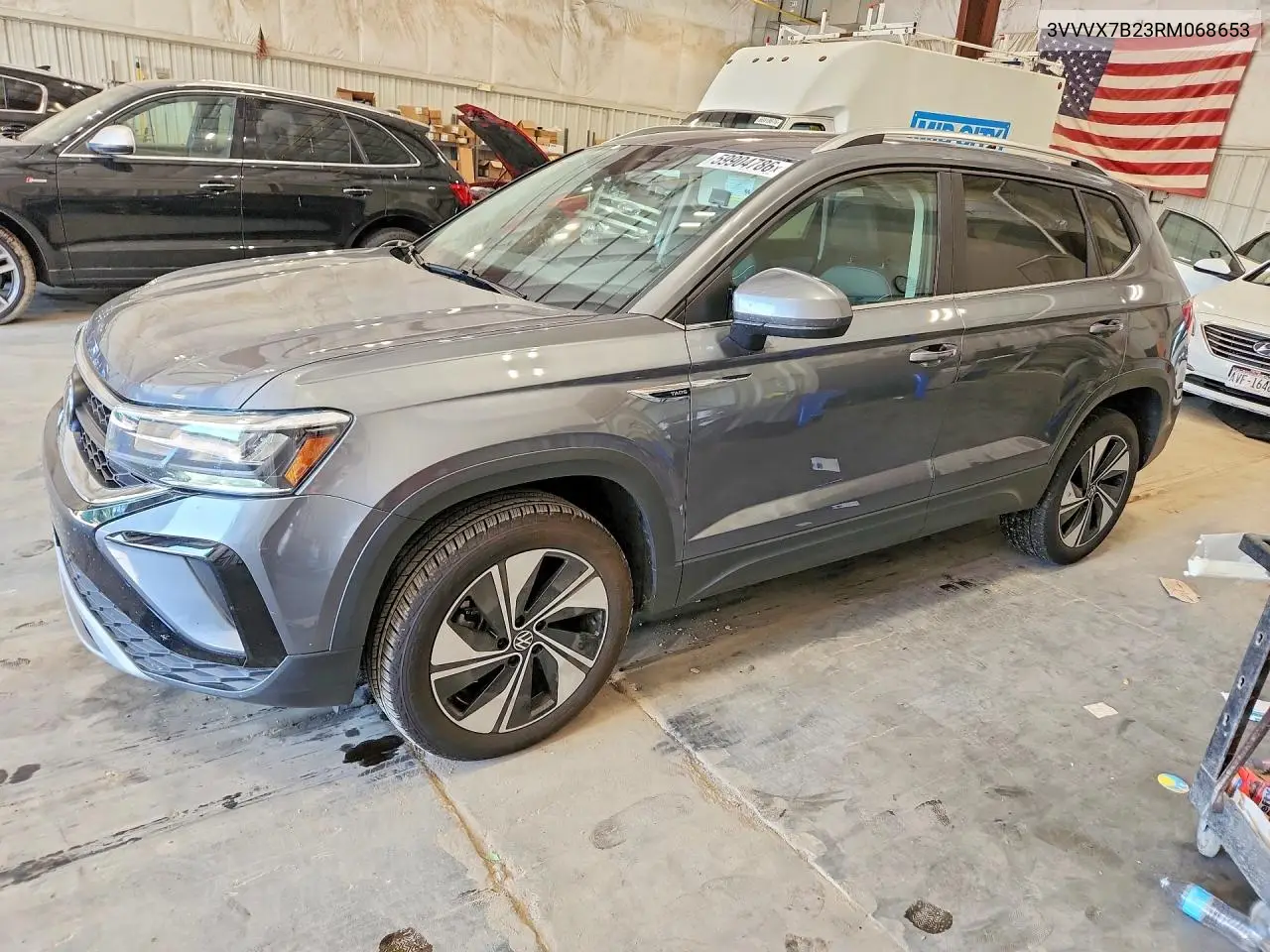 2024 Volkswagen Taos Se VIN: 3VVVX7B23RM068653 Lot: 59904786