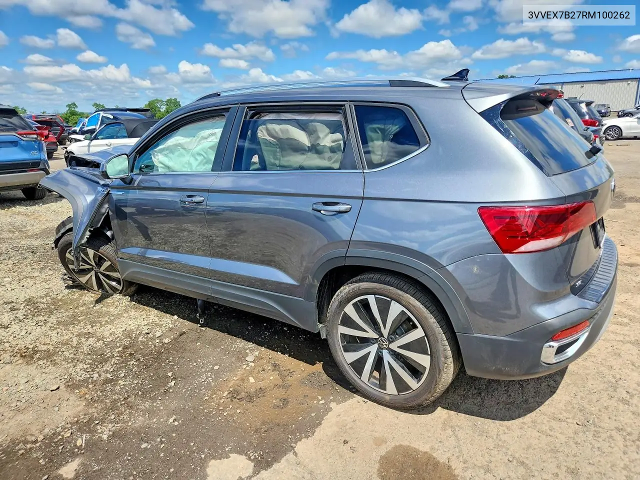 2024 Volkswagen Taos Se VIN: 3VVEX7B27RM100262 Lot: 60124546