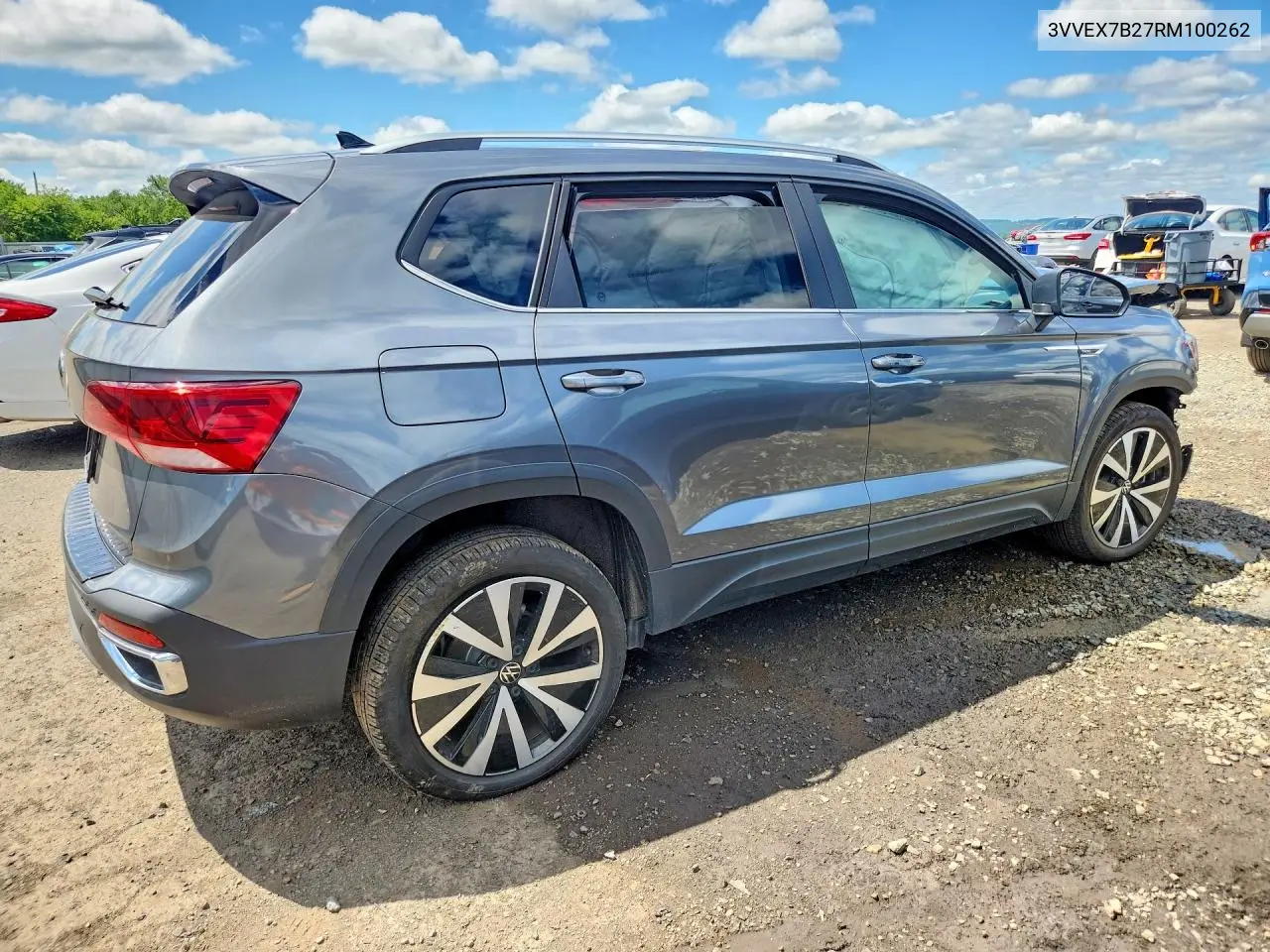2024 Volkswagen Taos Se VIN: 3VVEX7B27RM100262 Lot: 60124546