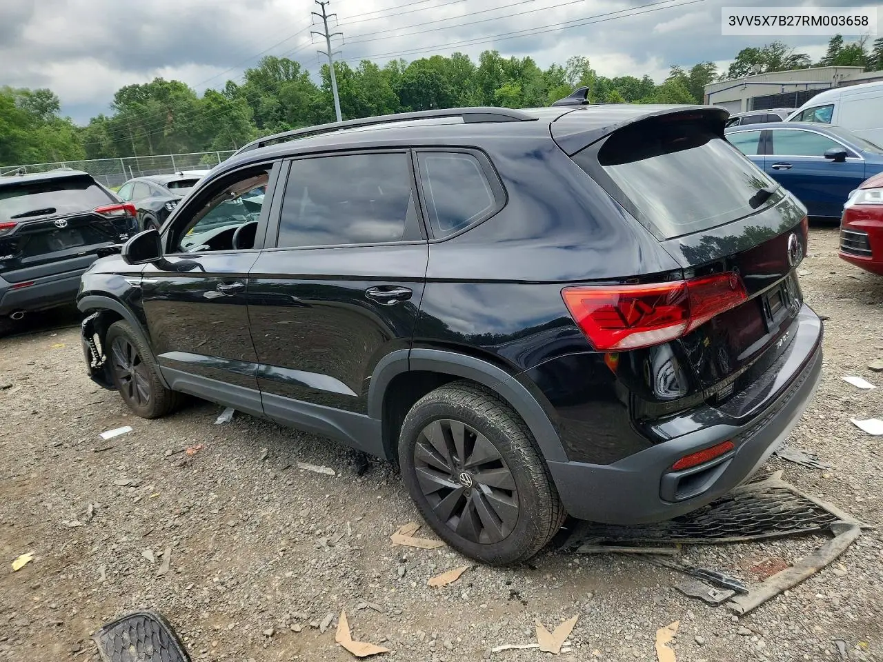 2024 Volkswagen Taos S VIN: 3VV5X7B27RM003658 Lot: 60354766