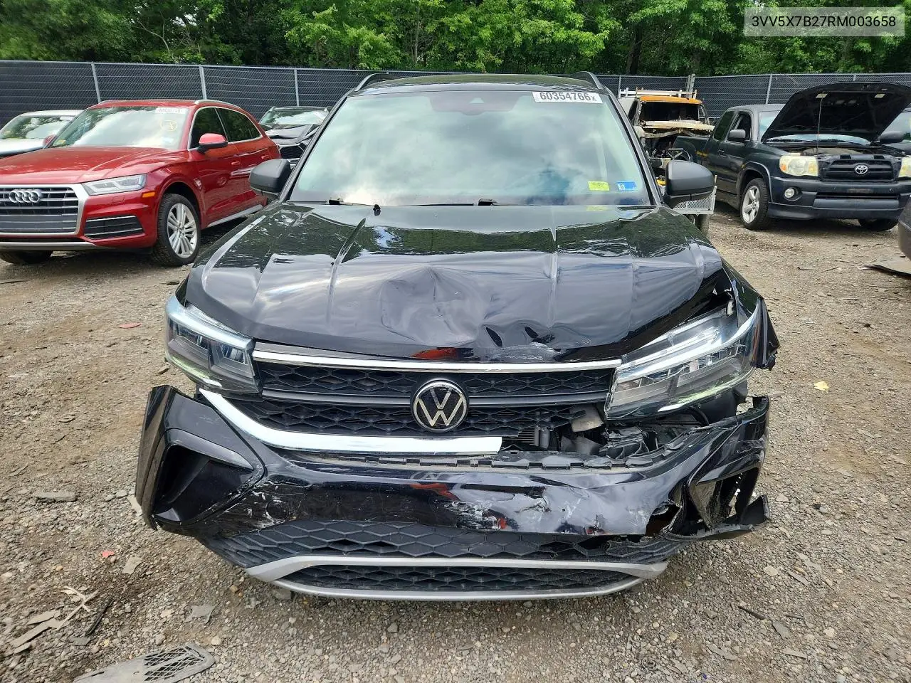2024 Volkswagen Taos S VIN: 3VV5X7B27RM003658 Lot: 60354766