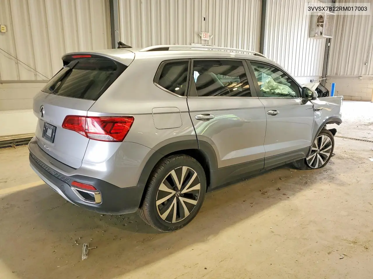 2024 Volkswagen Taos Se VIN: 3VVSX7B22RM017003 Lot: 60363946