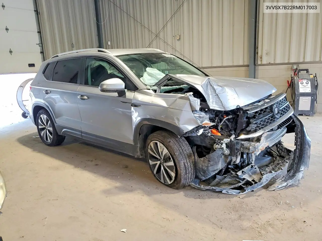 2024 Volkswagen Taos Se VIN: 3VVSX7B22RM017003 Lot: 60363946