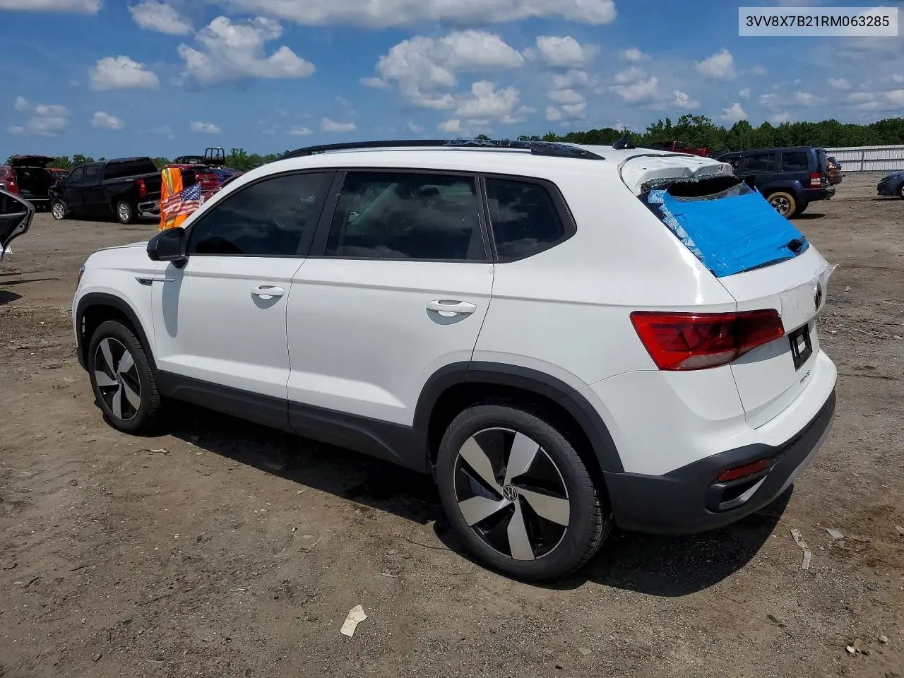 2024 Volkswagen Taos S VIN: 3VV8X7B21RM063285 Lot: 60466736