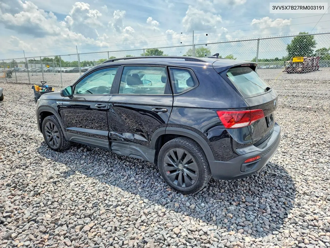 2024 Volkswagen Taos S VIN: 3VV5X7B27RM003191 Lot: 60490386