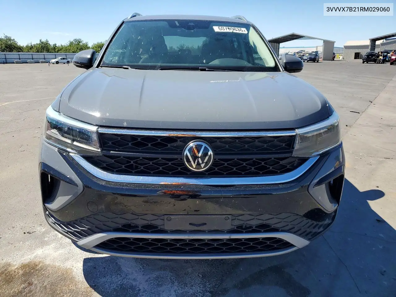 2024 Volkswagen Taos Se VIN: 3VVVX7B21RM029060 Lot: 60763836