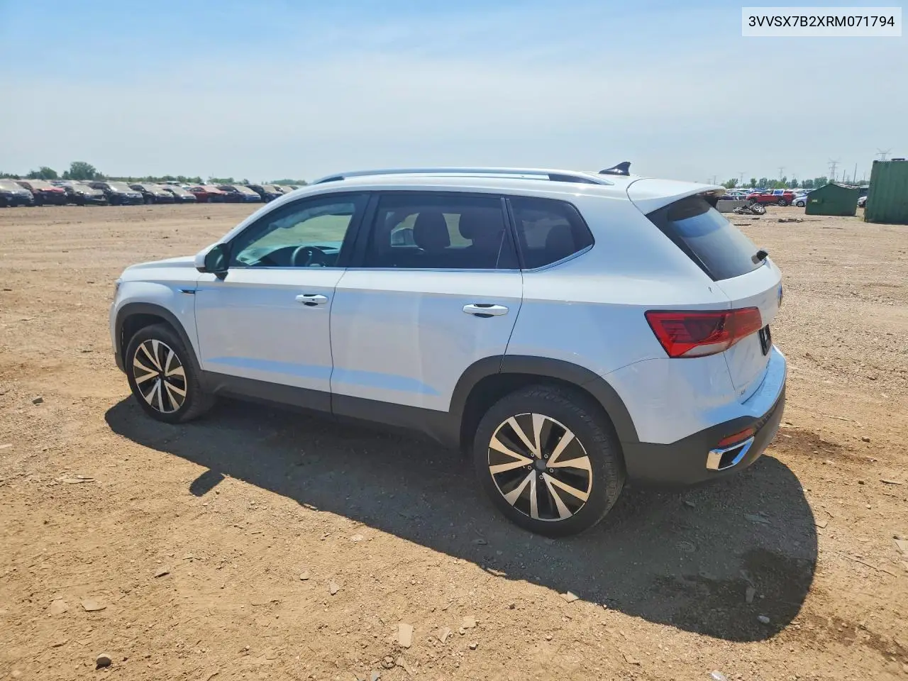 2024 Volkswagen Taos Se VIN: 3VVSX7B2XRM071794 Lot: 60888356