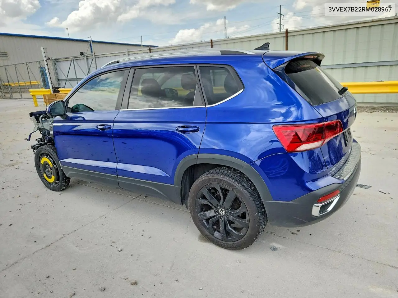 2024 Volkswagen Taos Se VIN: 3VVEX7B22RM028967 Lot: 61011576