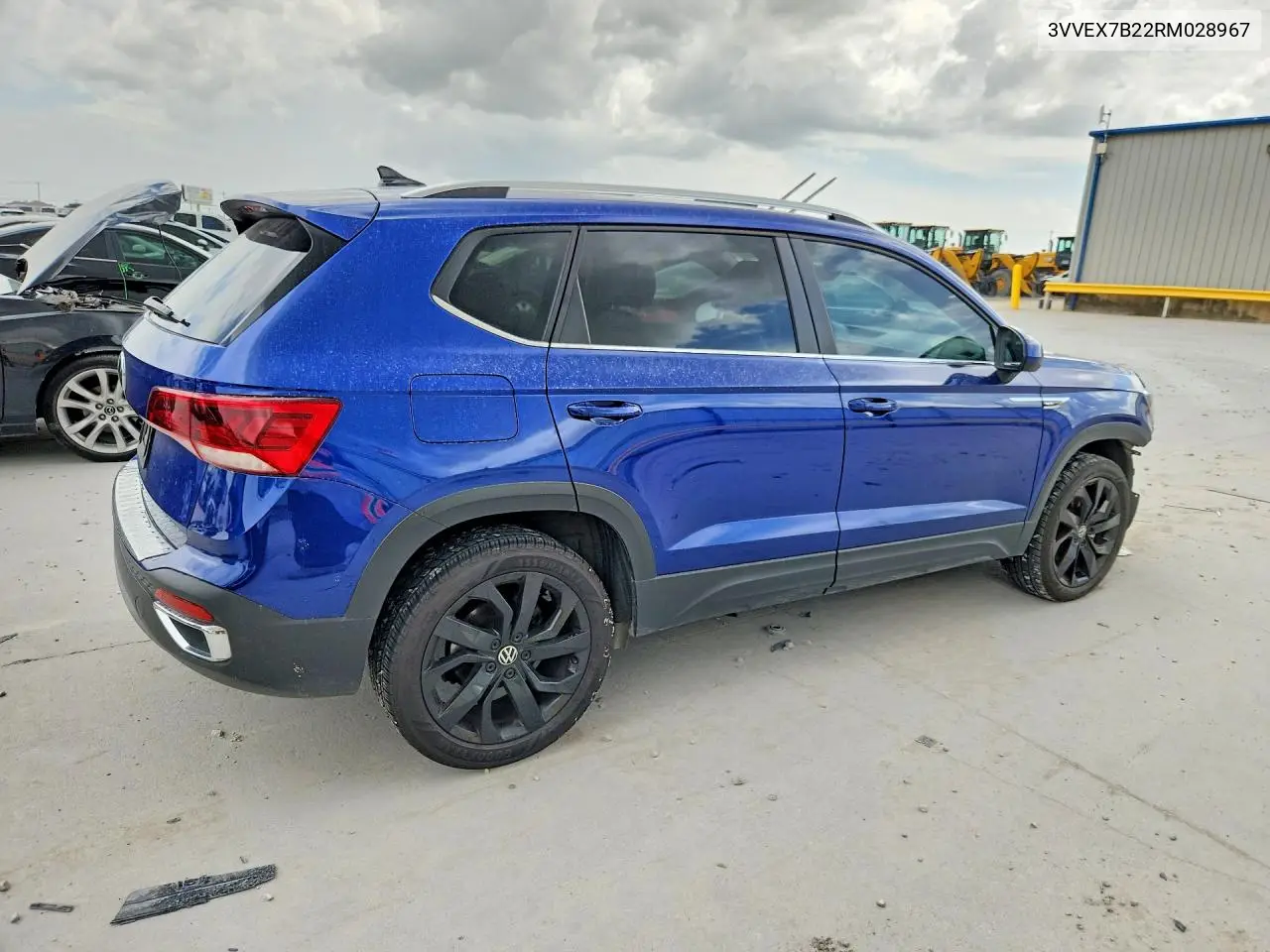 2024 Volkswagen Taos Se VIN: 3VVEX7B22RM028967 Lot: 61011576