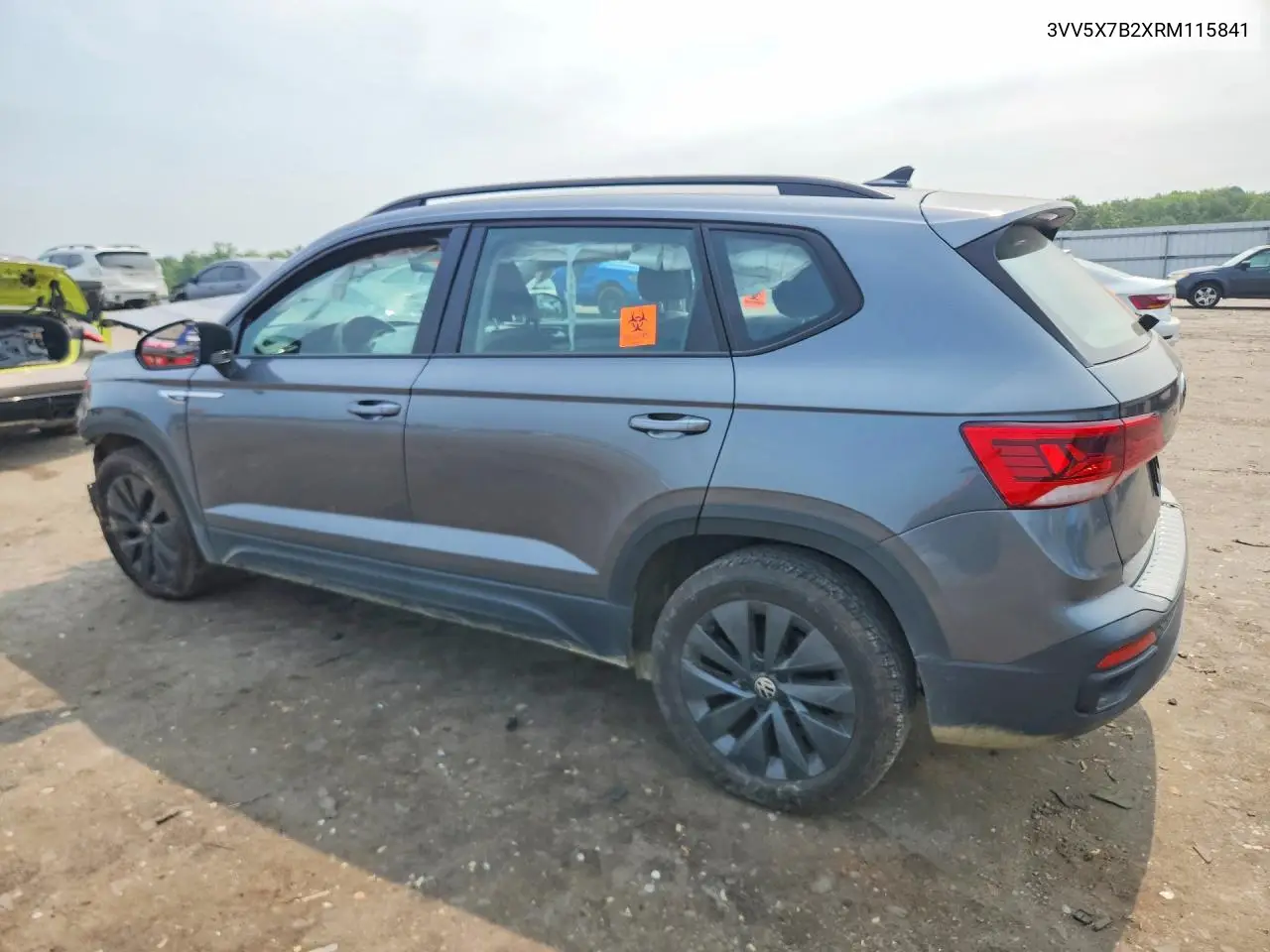 2024 Volkswagen Taos S VIN: 3VV5X7B2XRM115841 Lot: 61419386