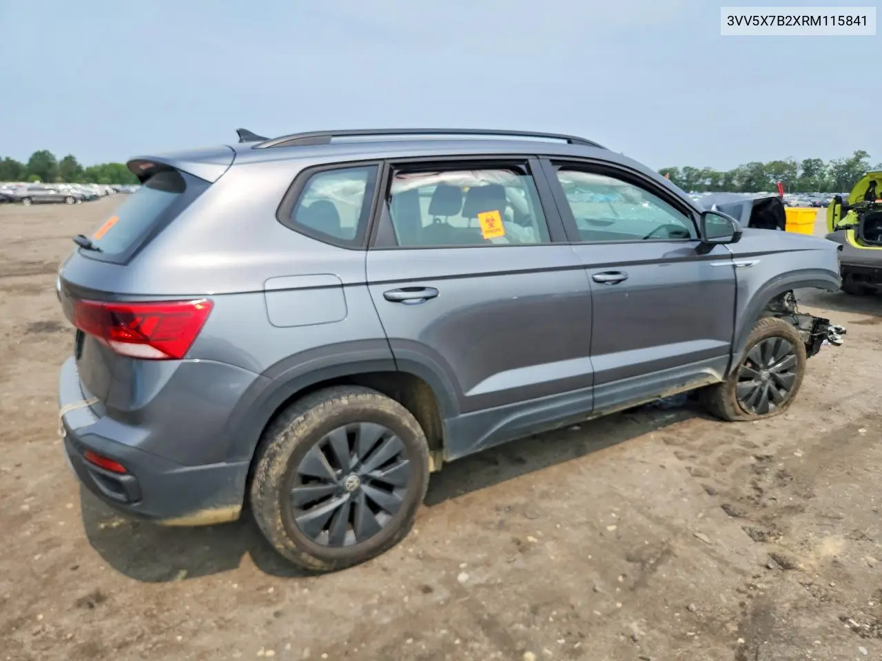 2024 Volkswagen Taos S VIN: 3VV5X7B2XRM115841 Lot: 61419386