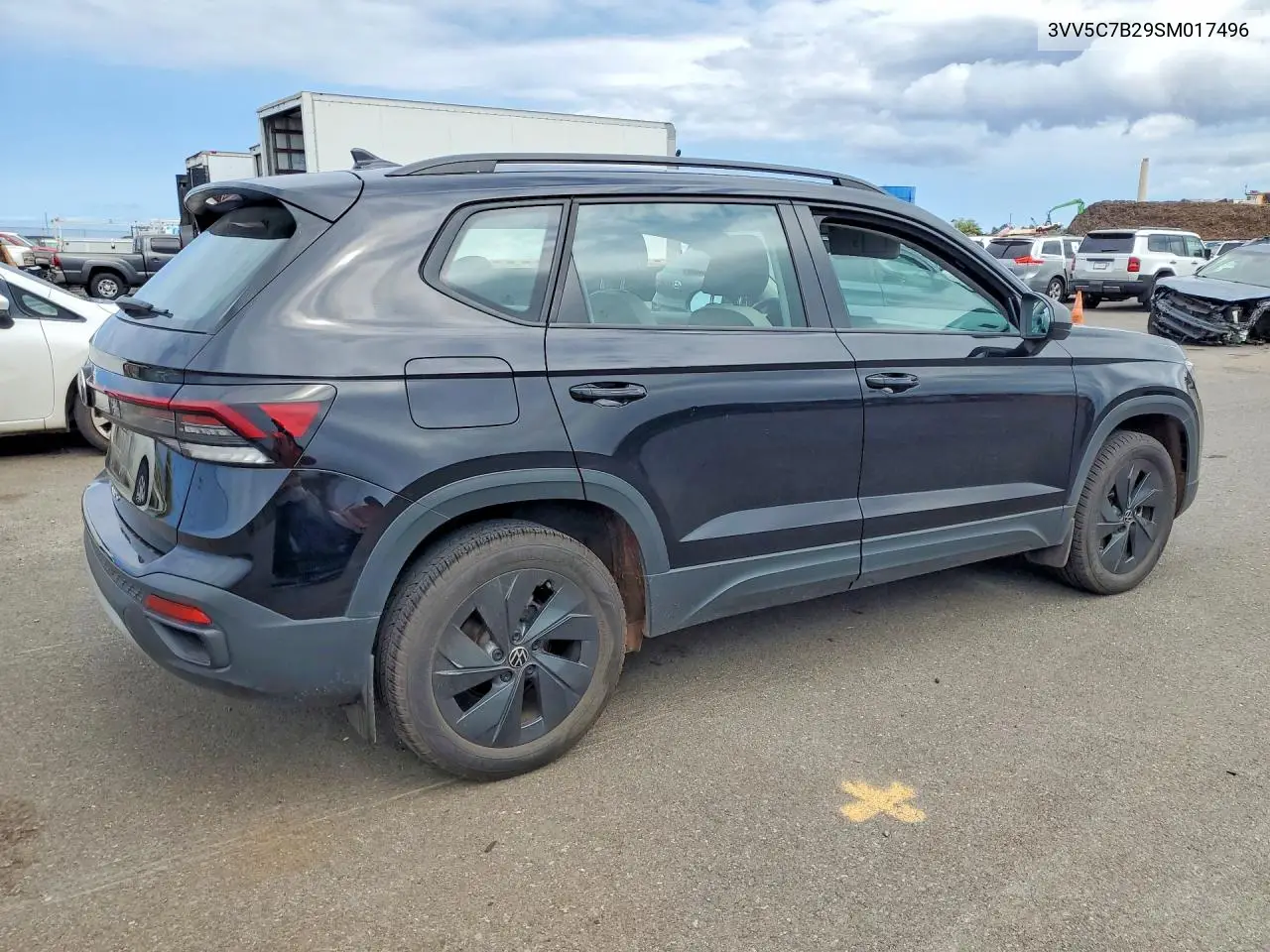 2025 Volkswagen Taos S VIN: 3VV5C7B29SM017496 Lot: 55653316