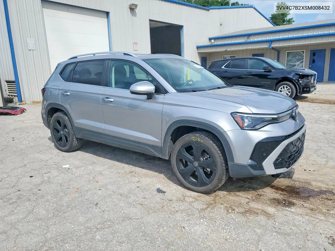 2025 Volkswagen Taos Sel VIN: 3VV4C7B2XSM008432 Lot: 56758836