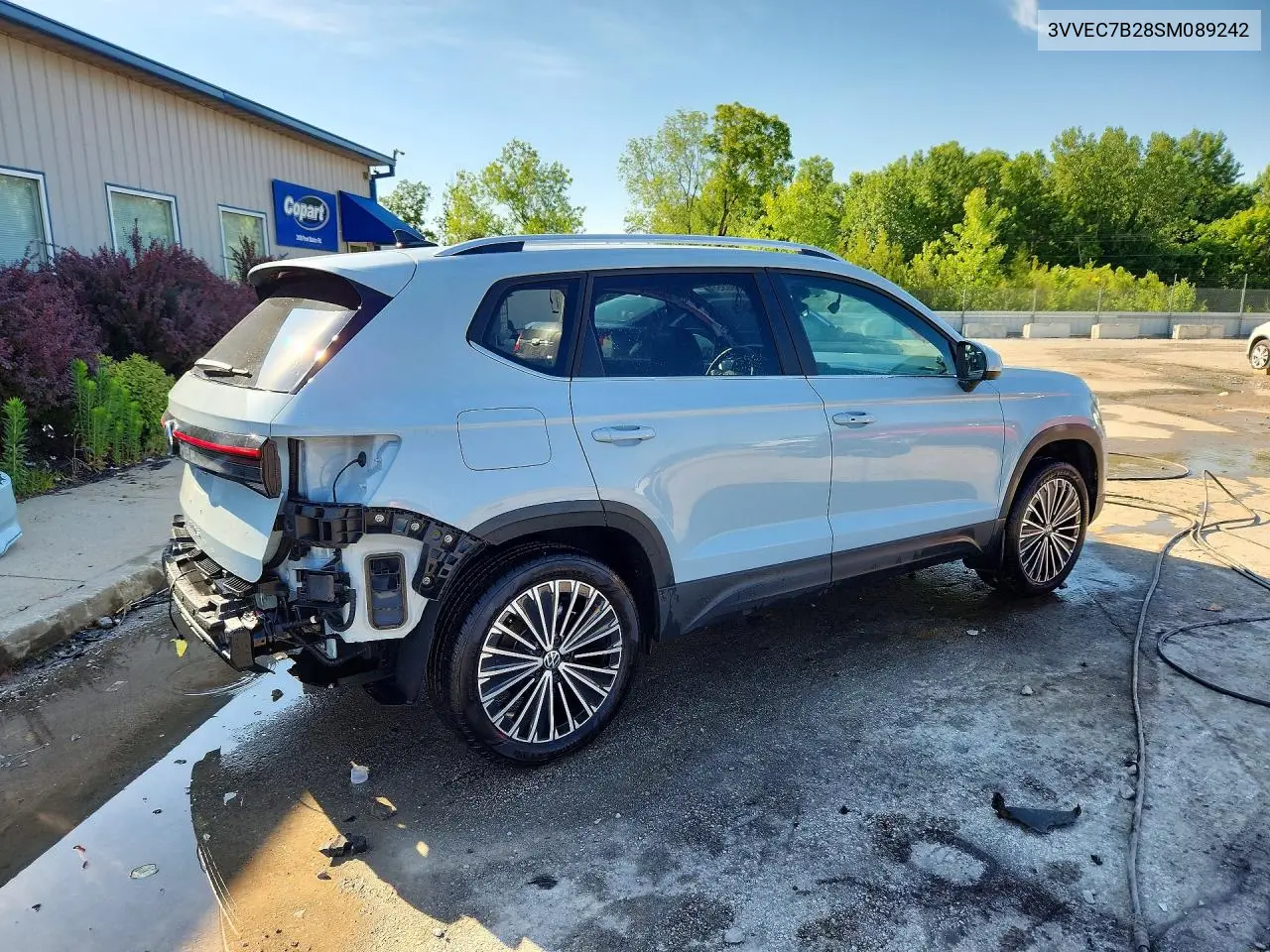 2025 Volkswagen Taos Se VIN: 3VVEC7B28SM089242 Lot: 56803586