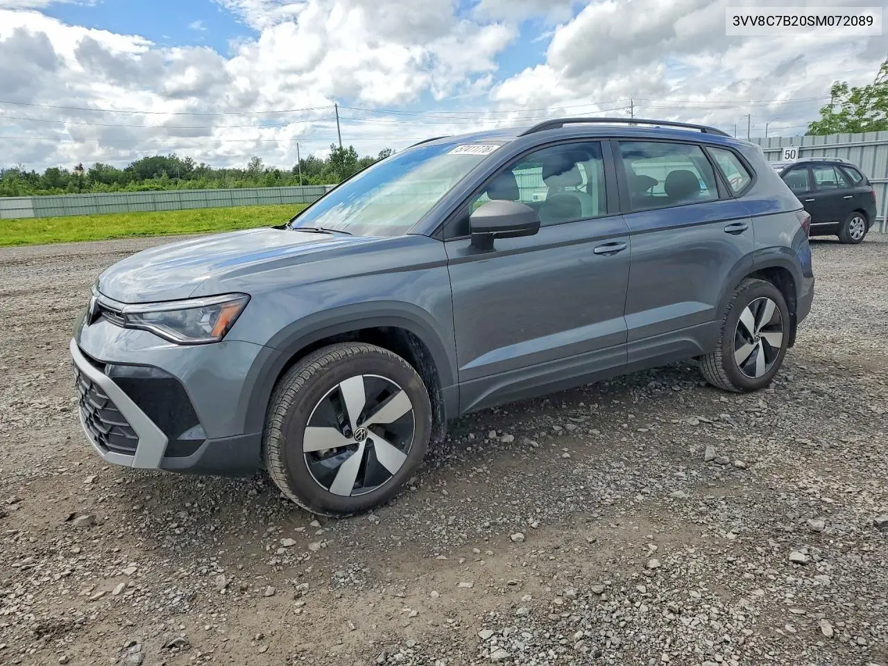 2025 Volkswagen Taos S VIN: 3VV8C7B20SM072089 Lot: 57411776