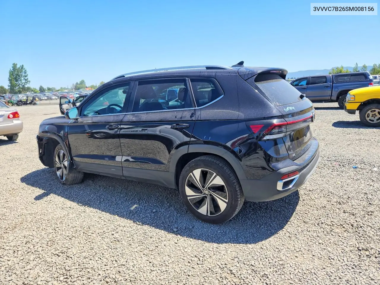2025 Volkswagen Taos Se VIN: 3VVVC7B26SM008156 Lot: 57604436