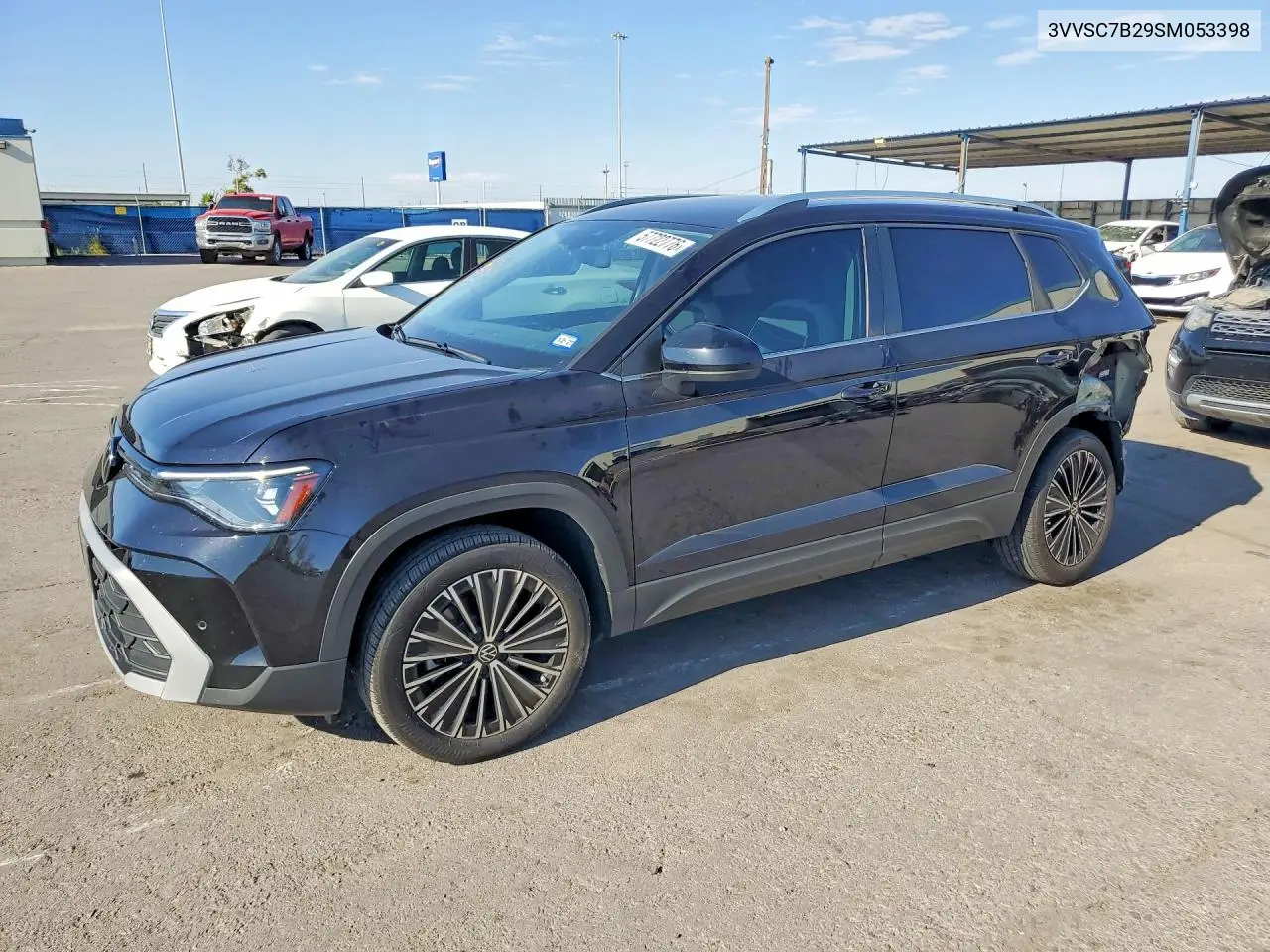 2025 Volkswagen Taos Se VIN: 3VVSC7B29SM053398 Lot: 57722776