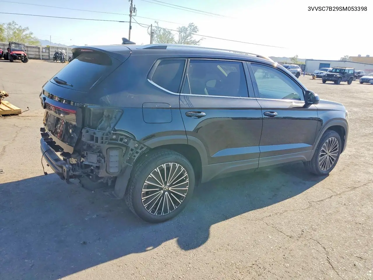 2025 Volkswagen Taos Se VIN: 3VVSC7B29SM053398 Lot: 57722776