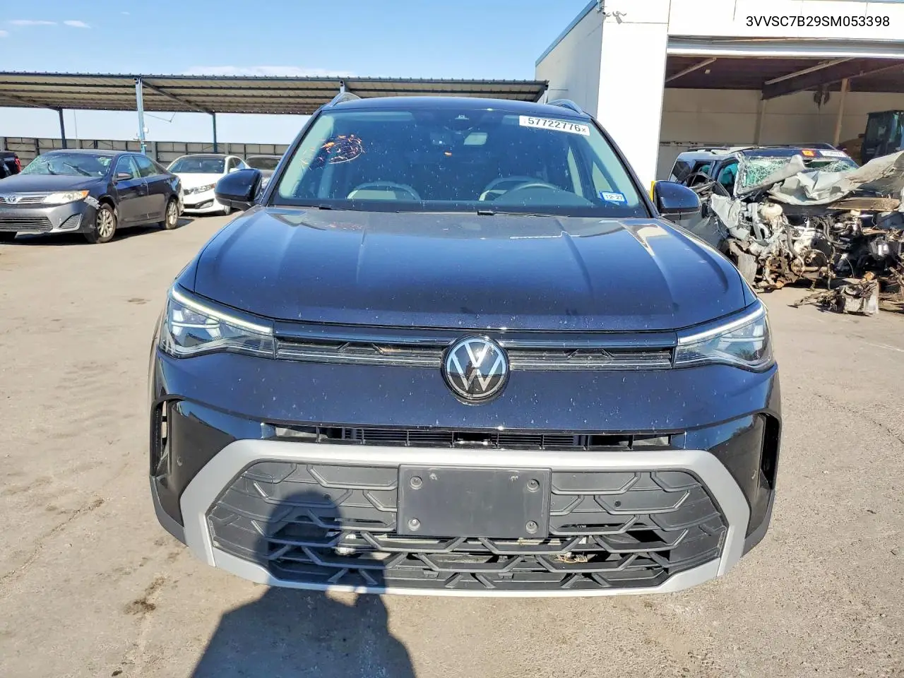 2025 Volkswagen Taos Se VIN: 3VVSC7B29SM053398 Lot: 57722776