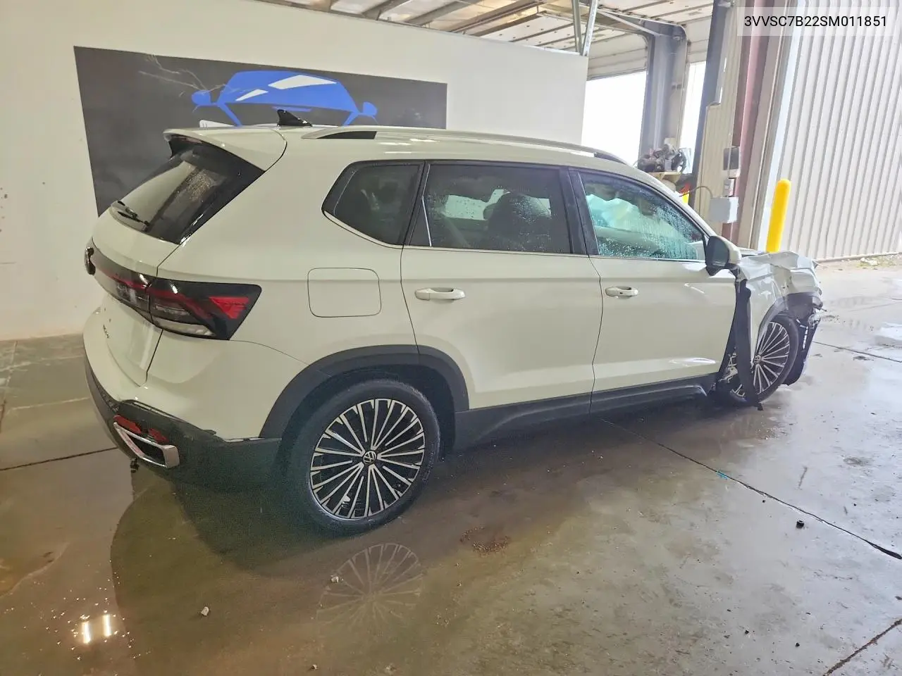2025 Volkswagen Taos Se VIN: 3VVSC7B22SM011851 Lot: 58298906