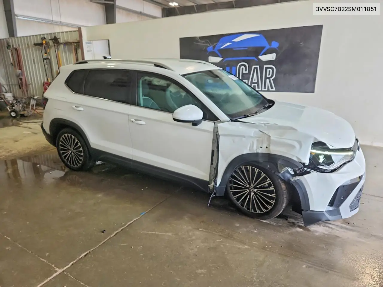 2025 Volkswagen Taos Se VIN: 3VVSC7B22SM011851 Lot: 58298906