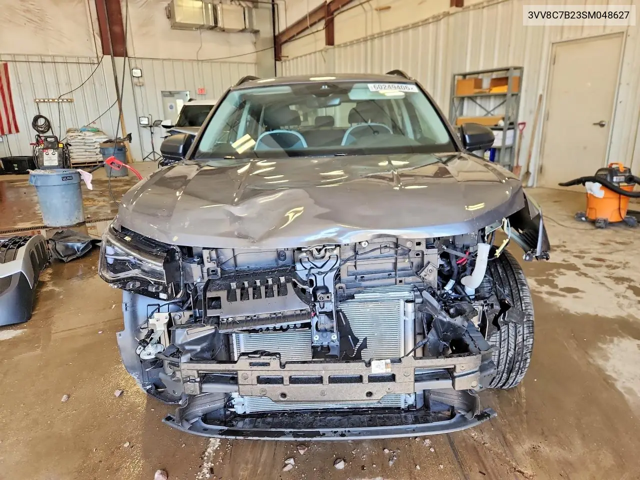 2025 Volkswagen Taos S VIN: 3VV8C7B23SM048627 Lot: 60249406