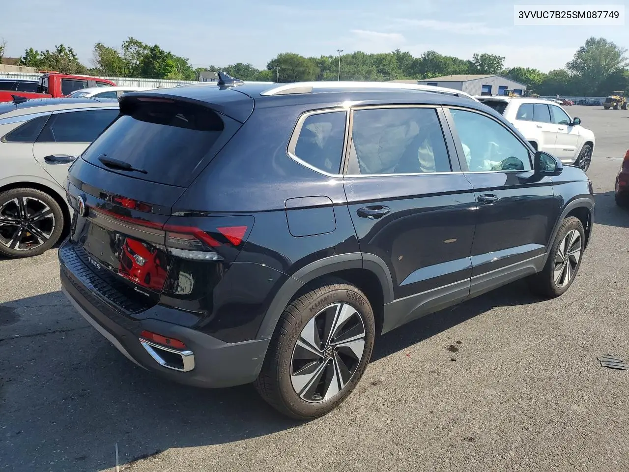 2025 Volkswagen Taos Se VIN: 3VVUC7B25SM087749 Lot: 60395766