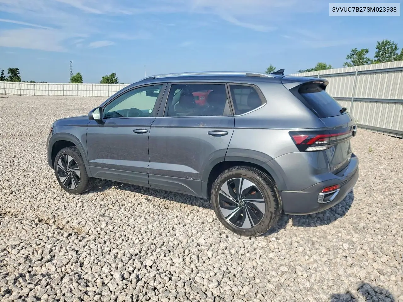 2025 Volkswagen Taos Se VIN: 3VVUC7B27SM023938 Lot: 60755056
