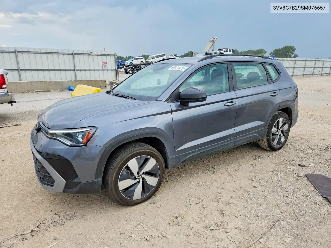 2025 Volkswagen Taos S VIN: 3VV8C7B29SM076657 Lot: 60772316