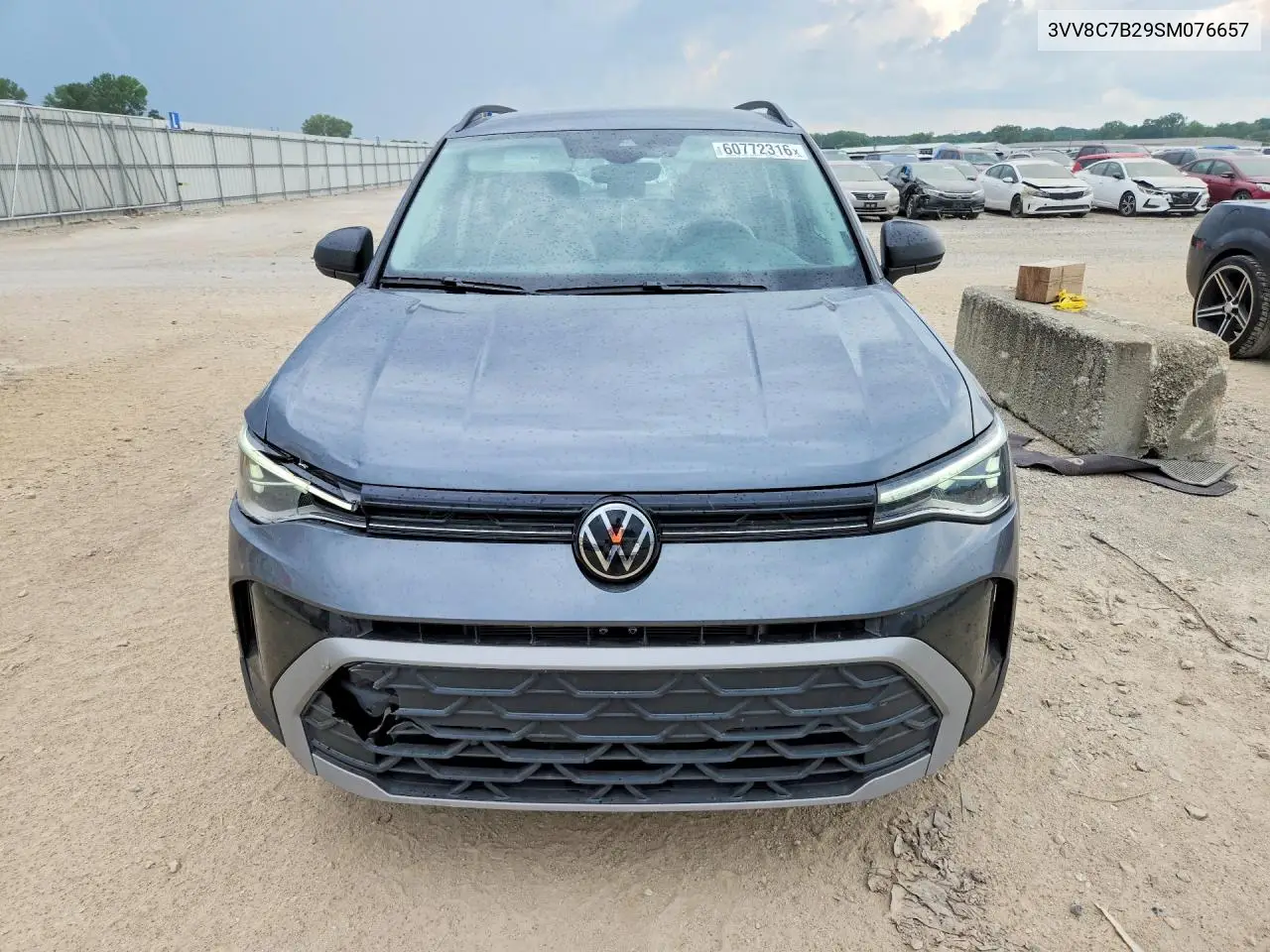 2025 Volkswagen Taos S VIN: 3VV8C7B29SM076657 Lot: 60772316