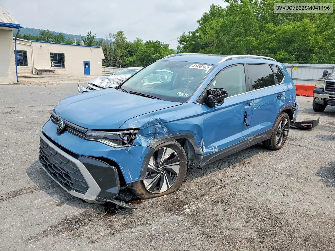 2025 Volkswagen Taos Se VIN: 3VVUC7B22SM041196 Lot: 61339746