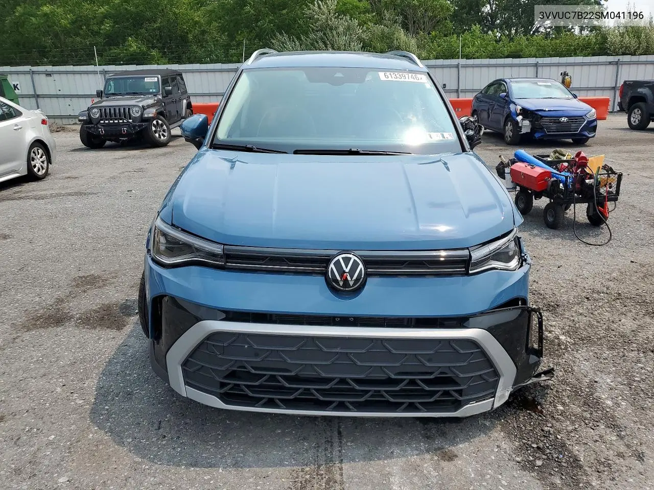 2025 Volkswagen Taos Se VIN: 3VVUC7B22SM041196 Lot: 61339746