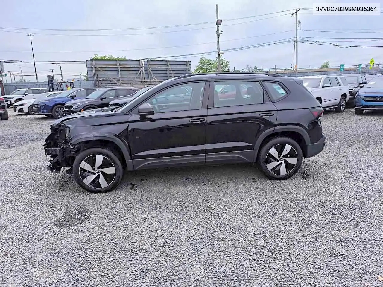 2025 Volkswagen Taos S VIN: 3VV8C7B29SM035364 Lot: 61390506