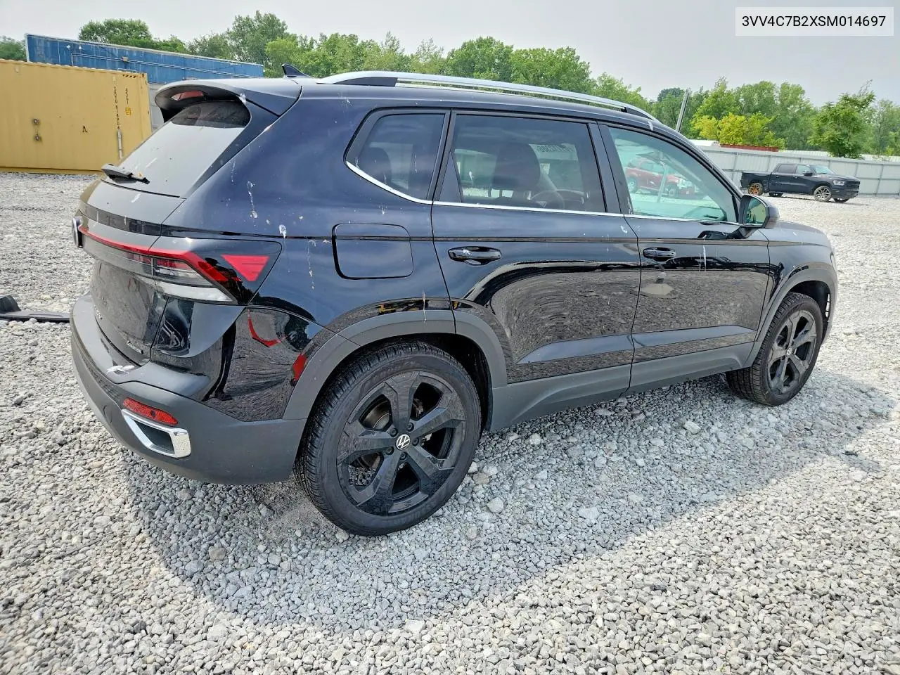 2025 Volkswagen Taos Sel VIN: 3VV4C7B2XSM014697 Lot: 61712386