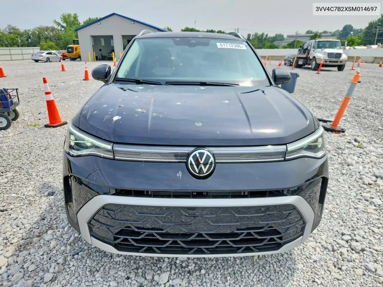2025 Volkswagen Taos Sel VIN: 3VV4C7B2XSM014697 Lot: 61712386