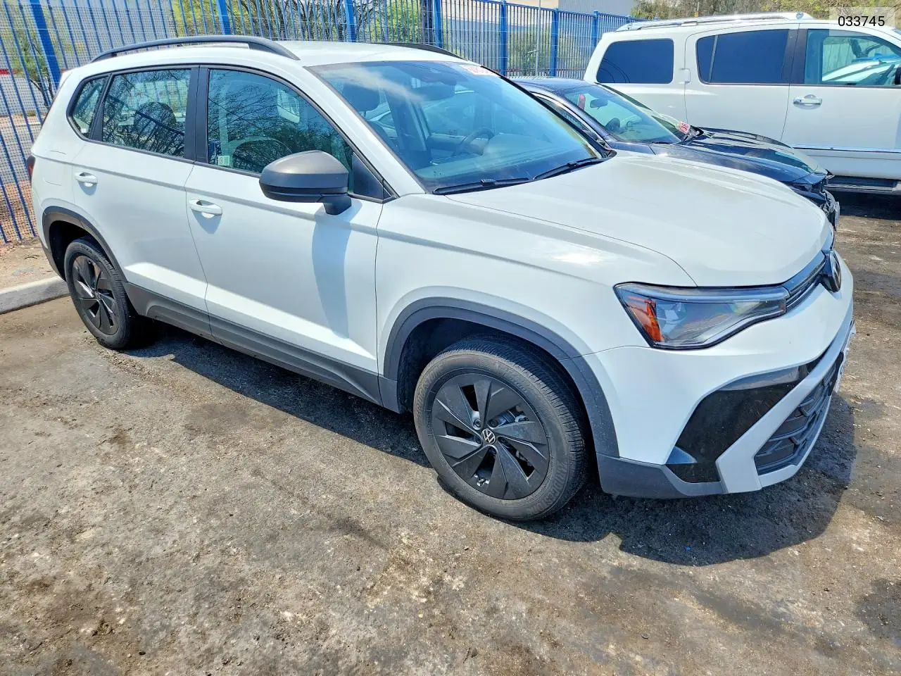 2025 Volkswagen Taos S VIN: 033745 Lot: 62161246