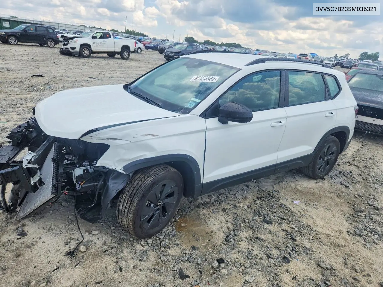 2025 Volkswagen Taos S VIN: 3VV5C7B23SM036321 Lot: 85455385