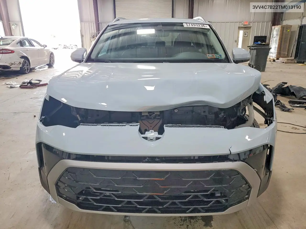 2026 Volkswagen Taos Sel VIN: 3VV4C7B22TM013190 Lot: 57493236