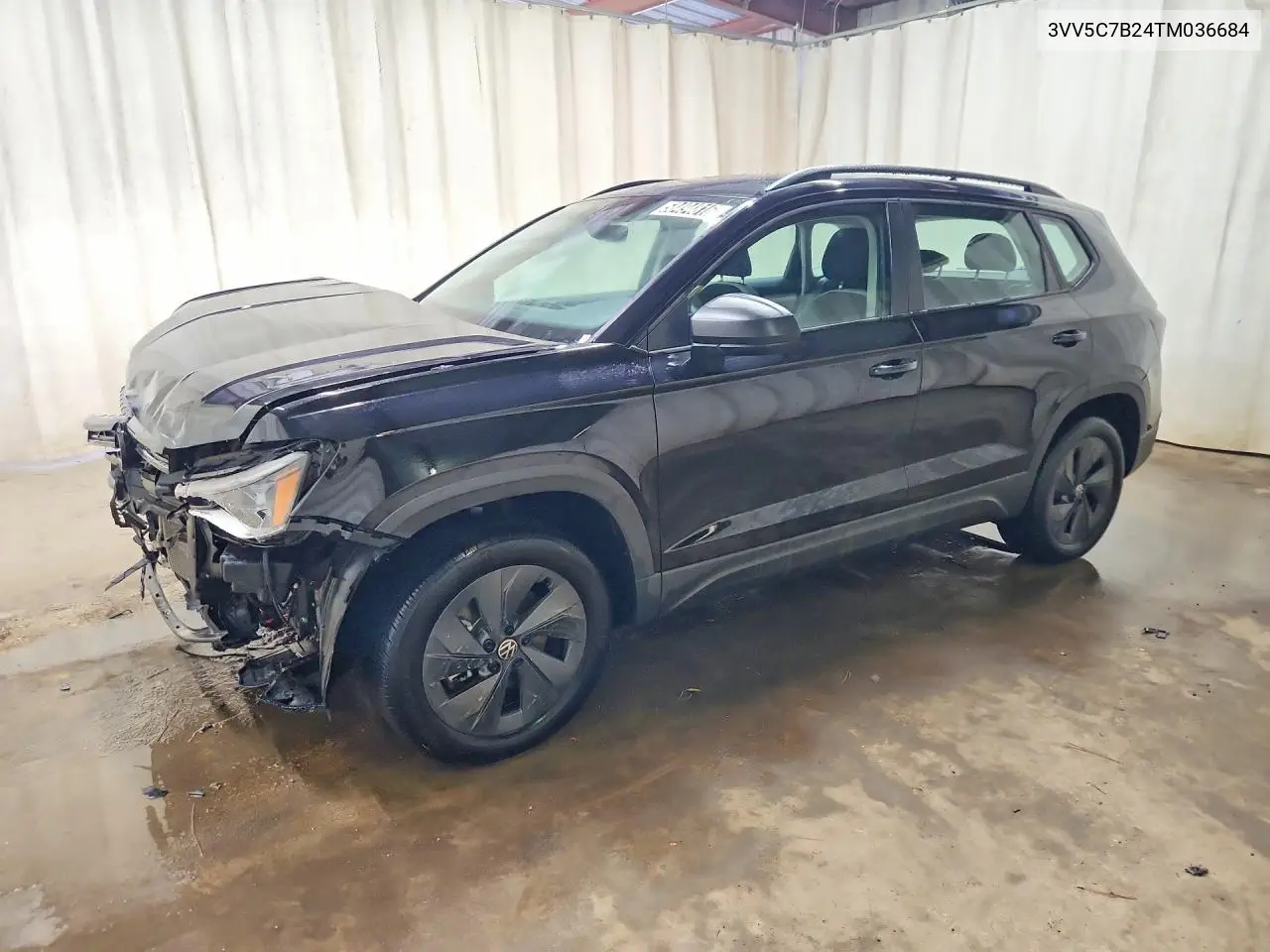 2026 Volkswagen Taos S VIN: 3VV5C7B24TM036684 Lot: 58494816